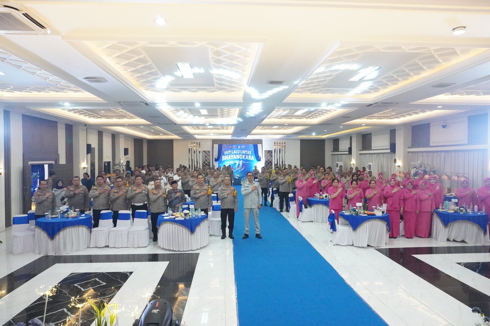 Syukuran Hari Lalu Lintas Bhayangkara ke-71, Kapolda Jambi Tegaskan Komitmen Polantas Presisi yang Mengabdi untuk Negeri