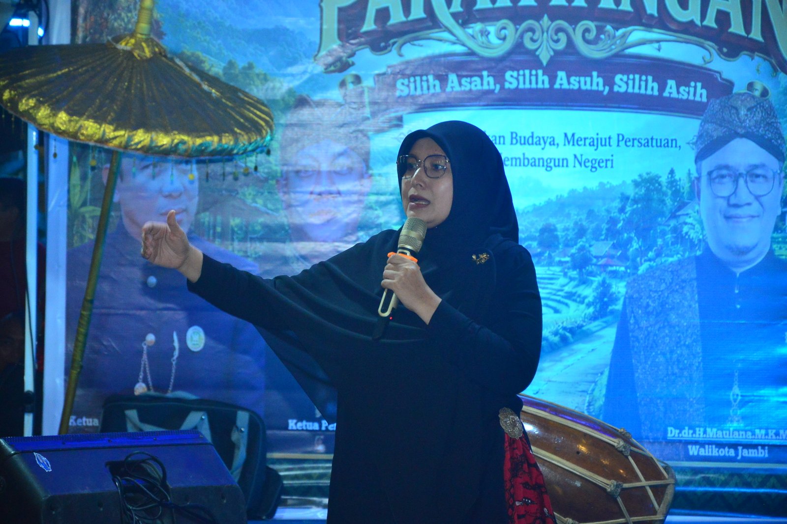 Ratu Munawaroh Bangga Seni Budaya Sunda Semarakkan Kawasan Kota Tua Jambi