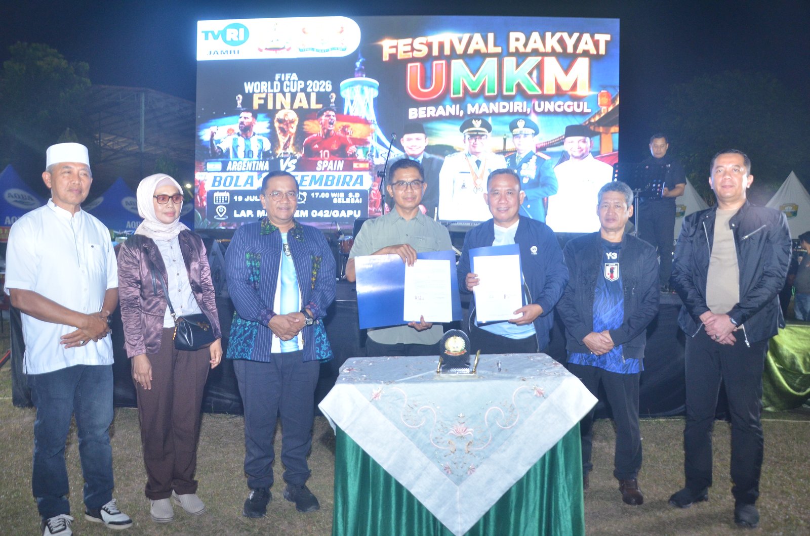 Wujud Sinergi Nyata TNI dan Kadin Prov.Jambi Menghidupkan Ekonomi Rakyat dan UMKM Lokal