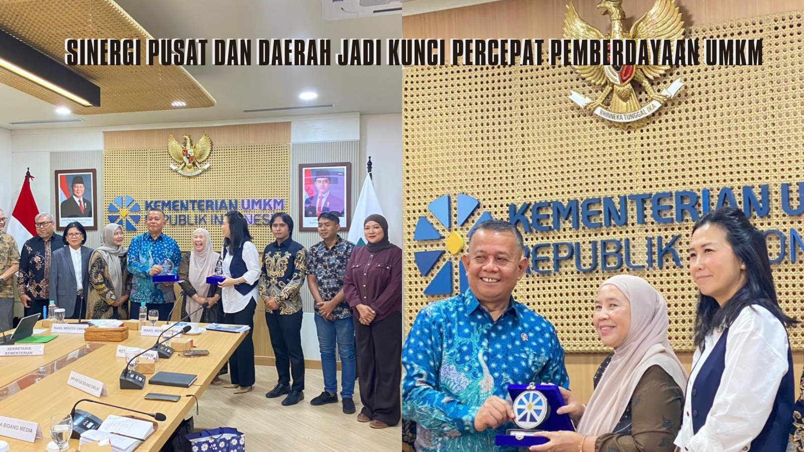 Sinergi Pusat dan Daerah Jadi Kunci Percepat Pemberdayaan UMKM